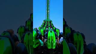 Riding the Incredible Hulk Roller Coaster at Universal universalstudios rollercoaster coaster [upl. by Atul638]