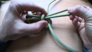 Rope Rescue  Knots  Advanced  Alpine Butterfly Knot captive ring [upl. by Atilehs]