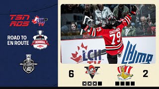 2024 Road to Memorial Cup  BaieComeau vs Drummondville  Game Three [upl. by Follmer]