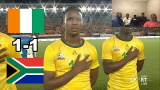 Côte dIvoire vs Bafana Bafana  Extended Highlights  All Goals  International Friendly [upl. by Brouwer]