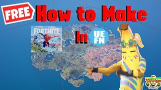 How to make the Chapter 3 Fortnite map in UEFN for free Pt5 [upl. by Hcurob539]