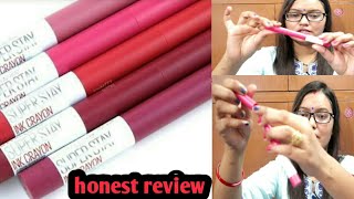 maybelline superstay ink lip crayon  treat yourself 35  honest review [upl. by Fionna]