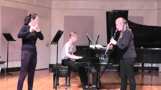 Parhelion Trio  Arias and Dances  Moderato and Solenne  Composed by David Loeb [upl. by Trocki144]