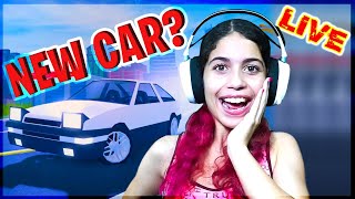 ROBLOX JAILBREAK NEW CAR LIVE Stream LisboKate Sep 4 [upl. by Aihsekyw]