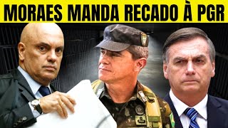 MORAES QUEBRA SIGILO amp ENVIA RELATÓRIO DA TENTATIVA DE GOLPE À PGR [upl. by Evot902]