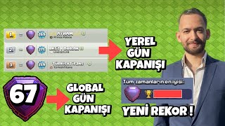 DÜNYA SIRALAMASINDA YERİMİZİ ALDIK  CLASH OF CLANS [upl. by Miru]