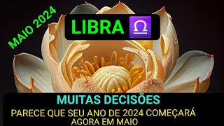 SIGNO DE LIBRA ♎️MÊS DE MAIO DE 2024 tarot [upl. by Arag]