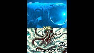 the bloop vs the kraken°sandworm°sharktopus°crabzilla shorts viral monster music the [upl. by Drapehs]