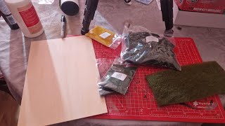 Outlining the Spitfire Mk1A crash scene diorama [upl. by Eseela]