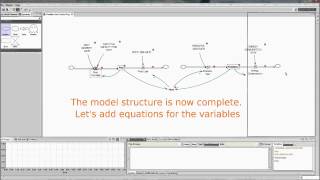 Simantics System Dynamics  Basic modelling [upl. by Hairam357]