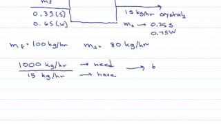 Scaling a Material Balance [upl. by Candis]