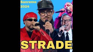 Geolier  STRADE feat Guè Luchè e Gigi D’Alessio SANREMO 2024 [upl. by Atteram]