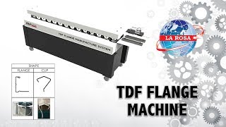 TDF FLANGE MACHINE T12 [upl. by Eyaf965]