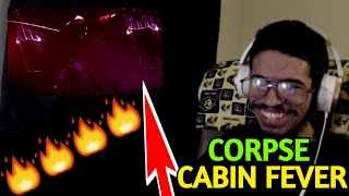 CORPSE  CABIN FEVER OFFICIAL VISUALIZER Reaction [upl. by Anilas]