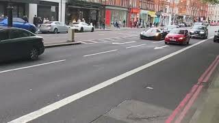 Koenigsegg Jesko in London Super insane spotting [upl. by Etteuqaj]