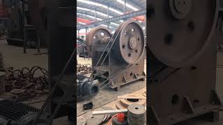 Jaw crusher new machine running shorts video [upl. by Lemhar679]