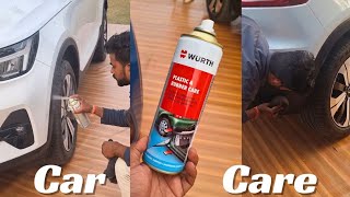 How to Shine Your Car  wurth spray [upl. by Eenehs]