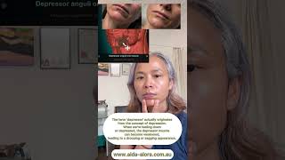 Face lifting massage on the depressor muscle facelifting [upl. by Elisabeth]