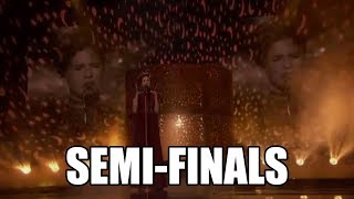 Calysta Bevier Americas Got Talent 2016 Semi Final｜GTF [upl. by Einaffets590]