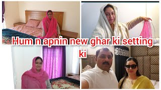 Hum n apnin new ghar ki setting kighar min or kis cheez ki zarorat haimustafa sajid vlogs [upl. by Mamoun]