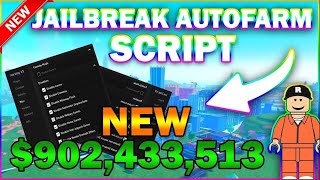 NEW JailBreak Script PASTEBIN 2024 AUTOFARM MONEY AUTOROB CHECK STATUS ESCAPE [upl. by Burrow]