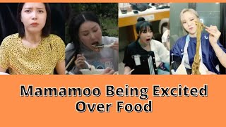 Mamamoo being excited over food [upl. by Randi]