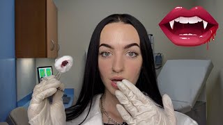 ASMR Doctor Treats Your Vampire Bite RP [upl. by Luhey449]