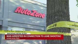 Man arrested in connection to June shooting in Donelson [upl. by Rrats]