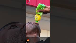 LEMON JUICE 🍋CHALLENGE IN THE HOOD PART 2‼️🤣😂 viralvideo 400degreestv funny lemonjuice [upl. by Esertal318]