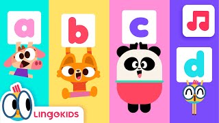 Lets sing the ABC SONG Now all in lowercase 🔤🎵 ABC SONG  Lingokids [upl. by Vi]