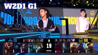 C9 vs DIG  Week 2 Day 1 S14 LCS Spring 2024  Cloud 9 vs Dignitas W2D1 Full Game [upl. by Ode]