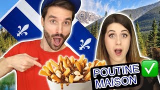 LA RECETTE DE POUTINE POUR LES FRANÇAIS AVEC DENYZEE [upl. by Nancee]