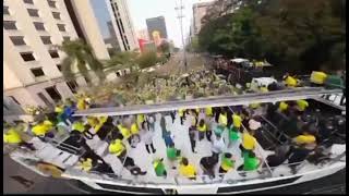 Manifestação na Paulista a USP falou que aqui tem apenas 45 MIL pessoas [upl. by Innig608]