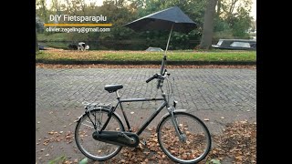 DIY FietsParaplu [upl. by Ecinna]