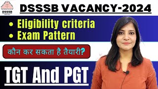 DSSSB Vacancy2024 DSSSB TGT and PGT vacancy 2024  DSSSB partA preparation dsssb dsssbpaper1 [upl. by Ived]