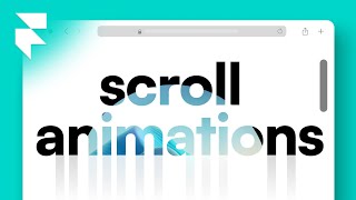 Framer Scroll Animations For Beginners [upl. by Llennor]