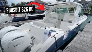 Pursuit 326 DC Review amp Tour [upl. by Anaicul171]