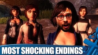 8 of the Most Shocking Videogame Endings [upl. by Aihset864]