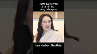 Ruffa Gutierrez Umamin na sa relasyon kay Herbert Bautista [upl. by Anniken]