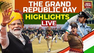 Republic Day 2024 Highlights LIVE 26 Tableaux To Highlight Women Empowerment On 75th Republic Day [upl. by Joslyn]