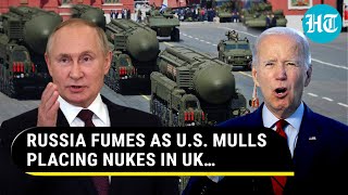 US To Deploy Nuclear Weapons In UK Putin’s Minister Issues Chilling Warning Watch [upl. by Maillliw]