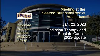 Radiation Therapy and Prostate Cancer 2023 Update [upl. by Guimar]