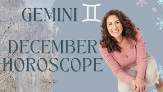 GEMINI  December Horoscope [upl. by Jermain]