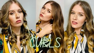 Straight to wavy middle part hair tutorial hairstyle beauty asmr [upl. by Saihtam]