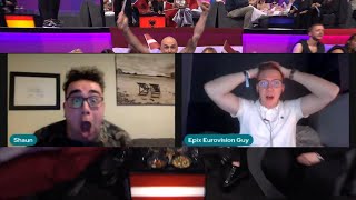 Reaction to SemiFinal 2 qualifiers  Eurovision 2024 with Shauunzers [upl. by Garcon185]