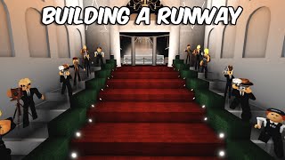 BUILDING A FASHION RUNWAY IN BLOXBURG [upl. by Mckale]