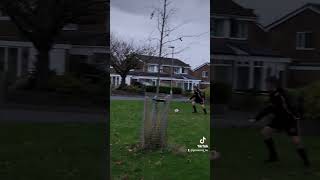 Shooting Practice FootBall Soccer Footy Ashington [upl. by Lamberto]