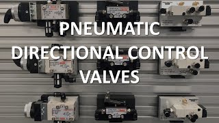 32 Directional Control Valve DCV Animation  Fluid Power Systems [upl. by Raychel86]