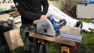 DRAPER TOOLS 165mm Plunge Saw with Rail review [upl. by New]