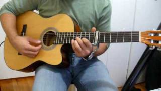 Bachata guitar Voy palla Anthony Santos [upl. by Aicire579]